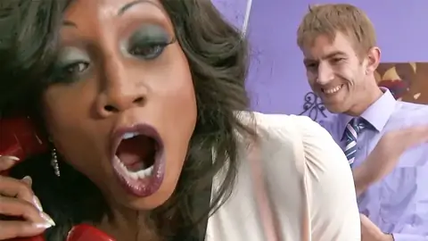 Danny D is plumbing Diamond Jackson from behind